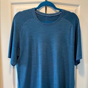 Lululemon Metal Vent Tech Tee S/S-Marine Blue